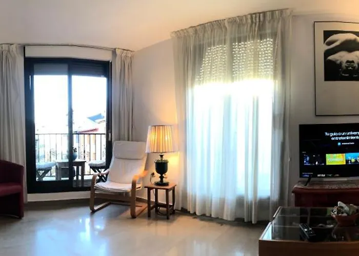 Lägenhet Loft Acogedor Con Terraza Y Parking En El Centro Huesca